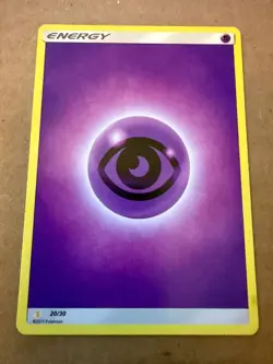 Pokemon Card 2017 Lycanroc & Alolan Raichu Trainer Kit - Psychic Energy 20/30 - Image 1