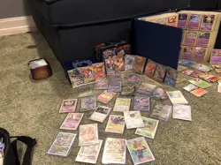 Pokemon Card Lot. Many Rare And Expensive Cards. Two Binders Over 1,500 Cards - Image 1