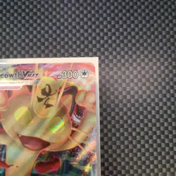 Meowth VMAX SWSH005 Pokemon TCG Card Full Art Promo - Image 3