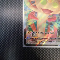 Meowth VMAX SWSH005 Pokemon TCG Card Full Art Promo - Image 4