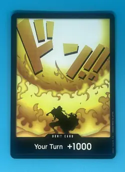 One Piece DON CARD YOUR TURN +1000 - Devil Fruit Collection - Portgas D Ace - Image 1