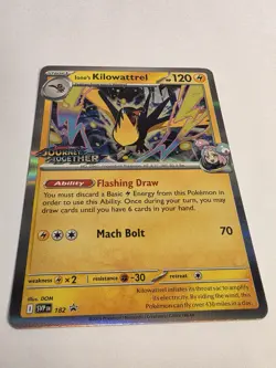 Iono's Kilowattrel - 182 (Prerelease) 182 Sv: Scarlet & Violet Promo Cards Holo - Image 2