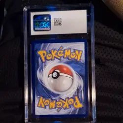 CGC GEM MINT 10 Pikachu Pokemon Card #214 Black Star Promo Illustration Contest - Image 2