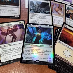 Giada, Font of Hope ANGELS's angelic Pure White Custom Created Commander deck - Image 1