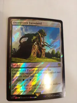 Overgrown Farmland (Extended Art) (Surge Foil) Universes Beyond: Doctor Who Foil - Image 1