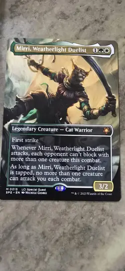 Mirri, Weatherlight Duelist (Borderless) Special Guests Regular - Image 1