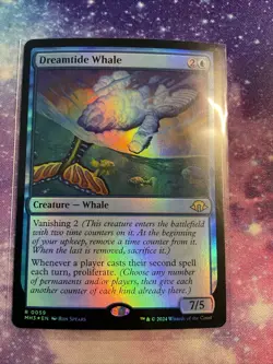 MTG Dreamtide Whale Foil Modern Horizons 3 - Image 1