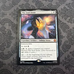 The Soul Stone 0066 (M) MTG Marvel's Spider-Man (SPM) Nice - Image 1