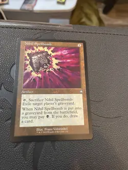 Nihil Spellbomb (Retro Frame) Commander: the Brothers' War Regular - Image 1