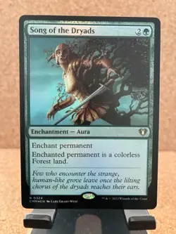 Song of the Dryads Commander Masters Foil - Image 1