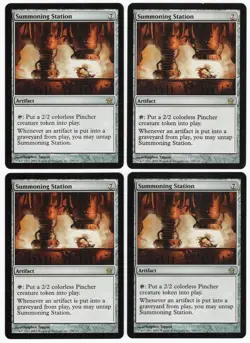 Summoning Station x4 4x 2004 Fifth Dawn PLAYSET Colorless Artifact MTG NM AZ1 - Image 1