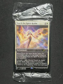 Touch the Spirit Realm MTG Magic 2022 GDY Game Day Promo Pack of 16 New Sealed - Image 1
