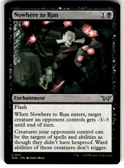 Nowhere to Run Duskmourn: House of Horror Regular NM - Image 1