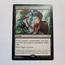 Magic the Gathering - Deadly Rollick - Commander 2020 - NM - Image 1