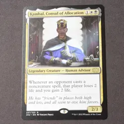 Kambal, Consul of Allocation 237 MTG Double Masters 2022 Rare NM - Image 1