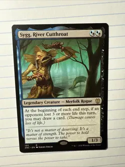 Sygg, River Cutthroat Magic: The Gathering Commander Zendikar Rising Rare - Image 1