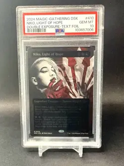 🌈 Niko, Light of Hope - TEXTURED FOIL SHOWCASE - Duskmourn - PSA 10 Gem Mint 🌈 - Image 1