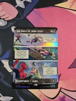 The Death of Gwen Stacy (Borderless) Marvel's Spider-Man Foil 0223 - Image 2