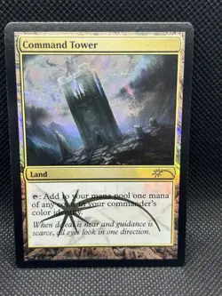 Magic the Gathering Command Tower (Foil) Judge Promo - Image 2