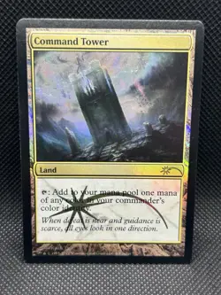 Magic the Gathering Command Tower (Foil) Judge Promo - Image 3