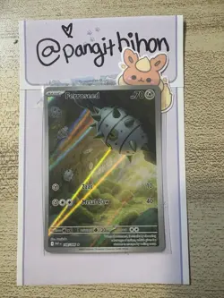 Pokemon TCG Ferroseed Illustration Rare White Flare S/V 148/086 NM - Image 1