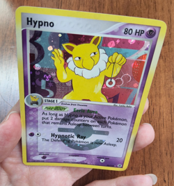 Pokemon TCG Hypno EX FireRed LeafGreen 25/112 holo rare 2004 NM - Image 3