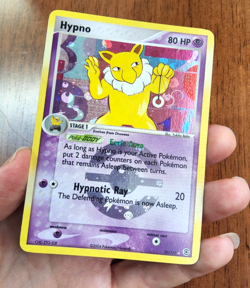 Pokemon TCG Hypno EX FireRed LeafGreen 25/112 holo rare 2004 NM - Image 5