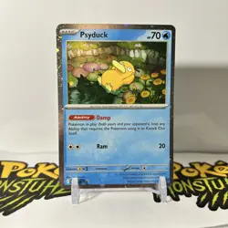 Pokemon TCG - Psyduck 007 Black Star Promo Mega Evolution - NM - Image 1