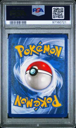 1999 POKEMON FOSSIL 1ST ED #47 GEODUDE PSA 8 - Image 2