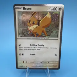Pokemon Destined Rivals - Eevee SVP 200 Checklane Blister Promo ( With Swirl) - Image 1