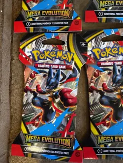 2025 Pokemon Mega Evolution Sleeved Booster Packs Lot Of 7 NEW RELEASE - Image 3