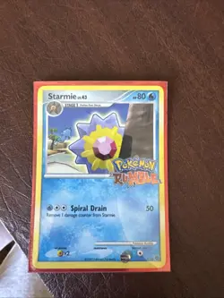 Starmie - 5/16 - Pokemon Rumble - Holo Stamped - Pokemon TCG 2009 Vintage - Image 1