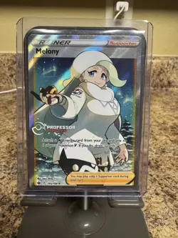 RARE PROFESSOR PROGRAM Pokemon - Chilling Reign Full Art Melony Trainer - Image 1