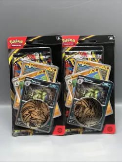Set Of 2 Pokemon Mega Evolution Premium Checklane Blisters - Image 1