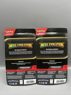 Set Of 2 Pokemon Mega Evolution Premium Checklane Blisters - Image 2