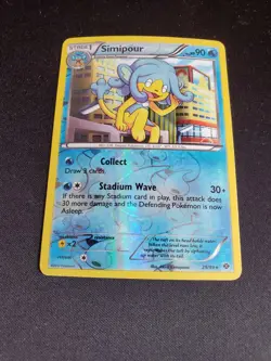 Simipour - 2012 Pokemon Next Destinies Reverse Holo #29/99 - LP - Image 1