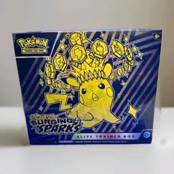 Surging Sparks Elite Trainer Box ETB - Factory Sealed - Pokemon Scarlet & Violet - Image 1