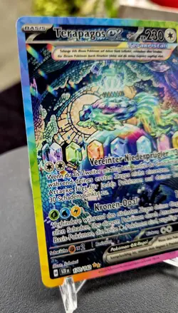 Pokemon Karte Terapagos EX 170/142 Deutsch Boosterfrisch Near Mint Stellarkrone - Image 2