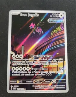 Iron Jugulis 216/182 SV04: Paradox Rift Holo Pokemon TCG NM - Image 1