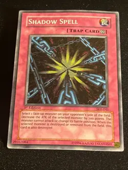 Yu-Gi-Oh! Shadow Spell SKE-041 1st Edition Super Rare - Image 2