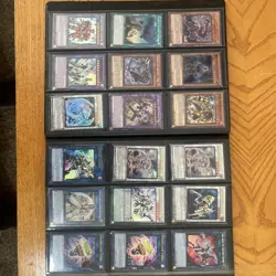 Konami Yu-Gi-Oh Binder Collection Vintage Cards Toon Magician Yugioh 180 Cards - Image 3