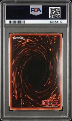 2002 YU-GI-OH! STARTER DECK: KAIBA 001 BLUE-EYES WHITE DRAGON PSA 2 - Image 2