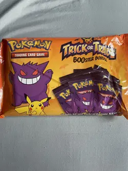 Nintendo Pokemon TCG BOOster Trick Or Trade Trading Card Game - 120 Cards 820650850783 - Image 1