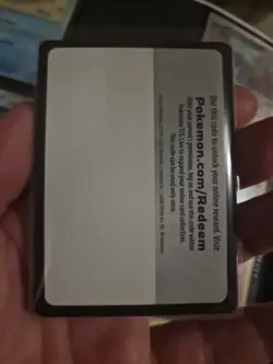 Pokemon Blank Code Card Error - Image 1