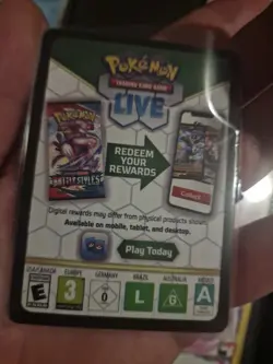 Pokemon Blank Code Card Error - Image 2