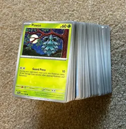 Pokemon Card Bundle Scarlet and Violet x141 Unique Cards Excellent Condition - Image 3