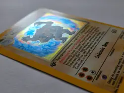 1st Edition Machmp 8/102 Base Set Rare Holo Pokemon Card WOTC - EX/Near Mint - Image 3
