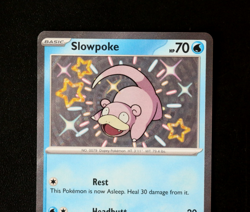Pokemon Card TCG - Slowpoke 116/091 - Paldean Fates - Baby Shiny Rare - NM ⭐ - Image 2
