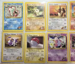 Pokemon 32 Card Lot • Gym Challenge / Heroes, JP Card • Vintage (MP-HP) READ DSC - Image 2