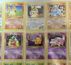 Pokemon 32 Card Lot • Gym Challenge / Heroes, JP Card • Vintage (MP-HP) READ DSC - Image 3